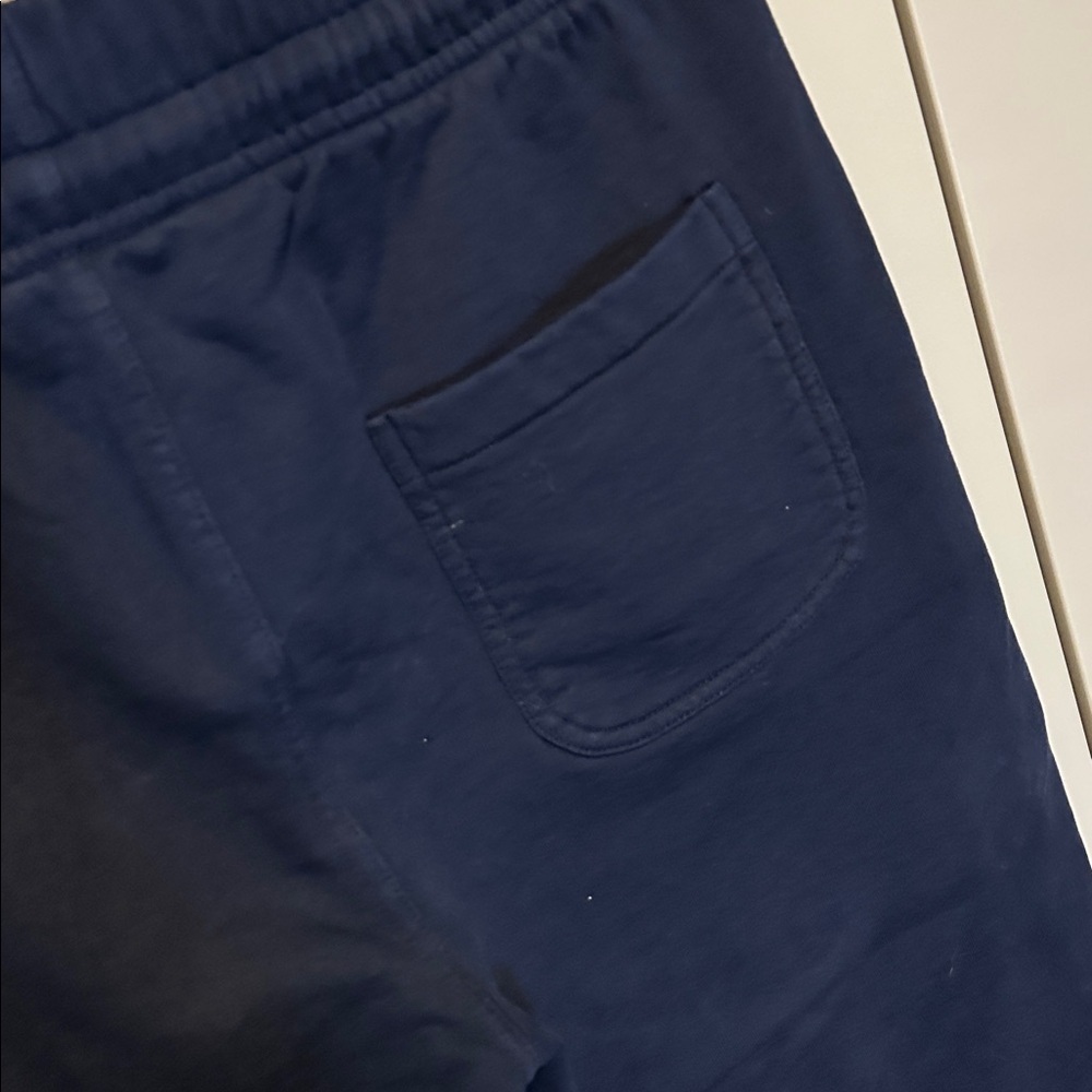 Maison Kitsuné Chillax Fox Dark Blue tapered track pants Size Small - Picture 13 of 13